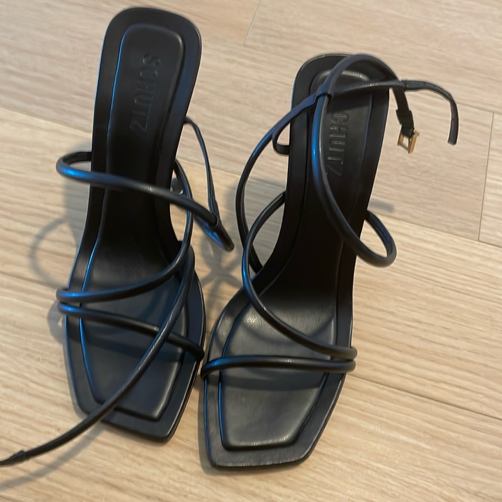 Schutz Black Heels